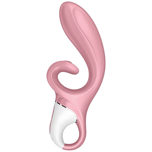 Satisfyer - Hug Me Rabbit-vibrator app, rosa