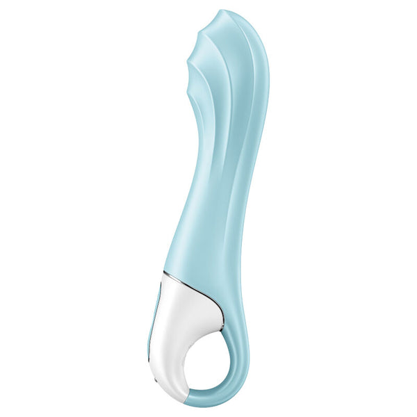 Satisfyer - Luftpumpevibrator 5+ Oppblåsbar G-punktvibrator App Blå