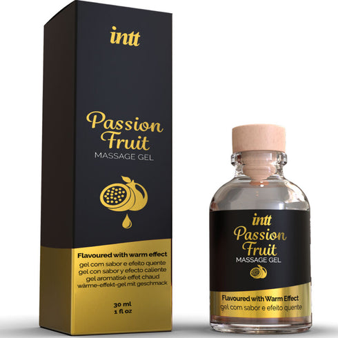 Intt Massage & Oral Sex - Passion Fruit Flavored Massage Gel With Heat Effect