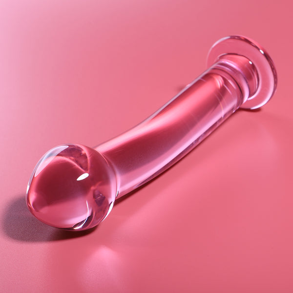 Nebula Series By Ibiza - MOdel 11 Dildo Borosilicate Glass Pink 16 Cm -o- 3 Cm