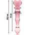 Nebula-serien från Ibiza - MODel 21 Dildo i borosilikatglas rosa 20,5 cm -o- 3,5 cm