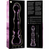 Nebula-serien från Ibiza - MODel 21 Dildo i borosilikatglas rosa 20,5 cm -o- 3,5 cm