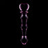 Nebula-serien från Ibiza - MODel 21 Dildo i borosilikatglas rosa 20,5 cm -o- 3,5 cm