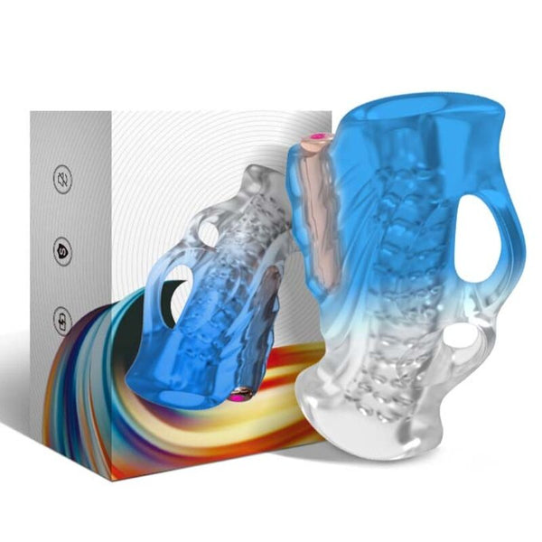 Armony – Masturbator Finger & Vibrator Blå Gradient