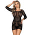 Subblime - 951931 Short Fishnet Dress With Bare Back One Size