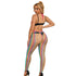 SubbliMe - 952358 Rainbow Mesh Halter Neck Bodystocking Xs/m