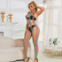 SubbliMe - 952358 Rainbow Mesh Halter Neck Bodystocking Xs/m