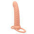 Calexotics - Maxx Ribbed Dual Penetrator 10 vibrasjoner Flesh
