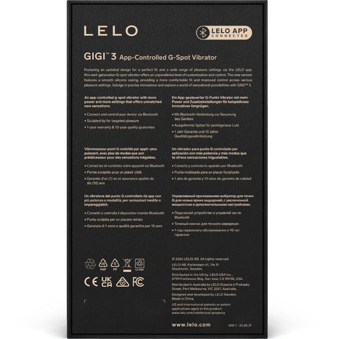 Lelo - GiGi™ 3 G-punktvibrator Lilla