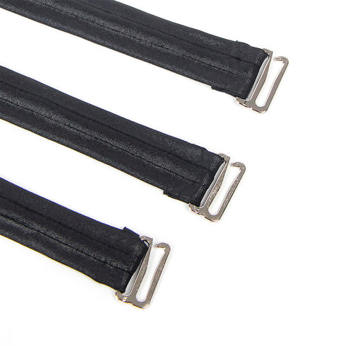 SubbliMe - 954406 Leather Bondage DreSs Black s/m