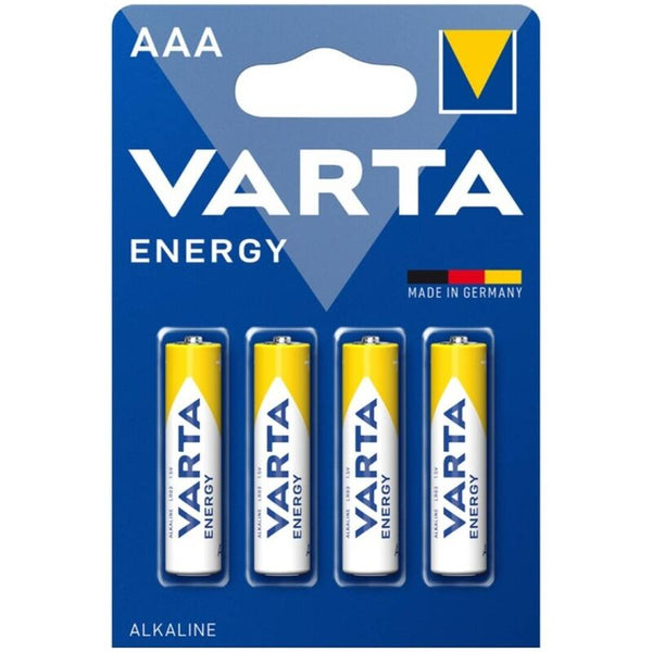 Varta - Energy alkaliske batterier AAA LR03 Blister*4