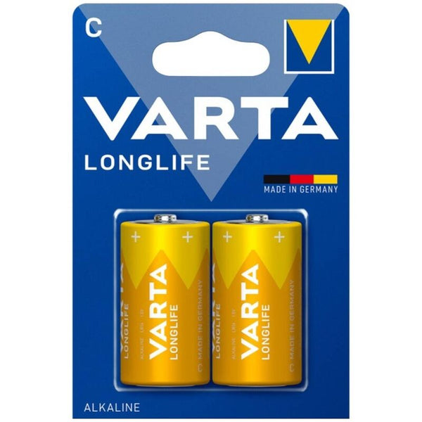 Varta – Longlife alkaliske batterier C LR14 blister*2