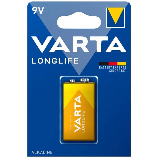 Varta - Longlife Alkaline Batteri 9v Lr61 Blister*1