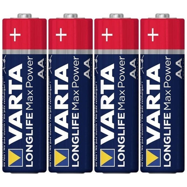 Varta - Max Power alkaliske AA LR6 uttrekkbare batterier*4
