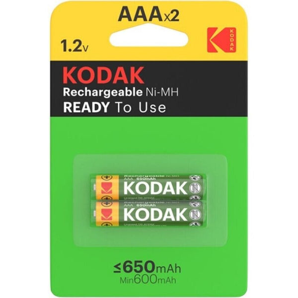 Kodak - Oppladbart batteri HR03 AAA 650mAh Blister*2