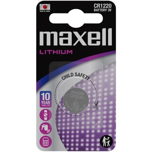 Maxell - Litium Knappcelle Cr1220 3v Blister*1