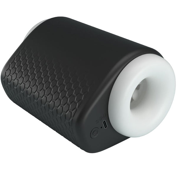 Pretty Love - Dj Girl Mannlig Masturbator Med Vibrasjon 5 Innstillinger Svart