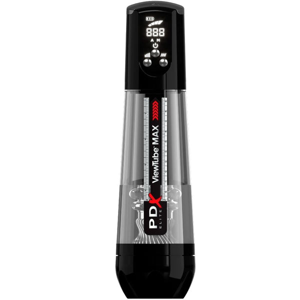 Pdx Elite - Viewtube Max View Automatisk Masturbator med Gjennomsiktig Sugekopp