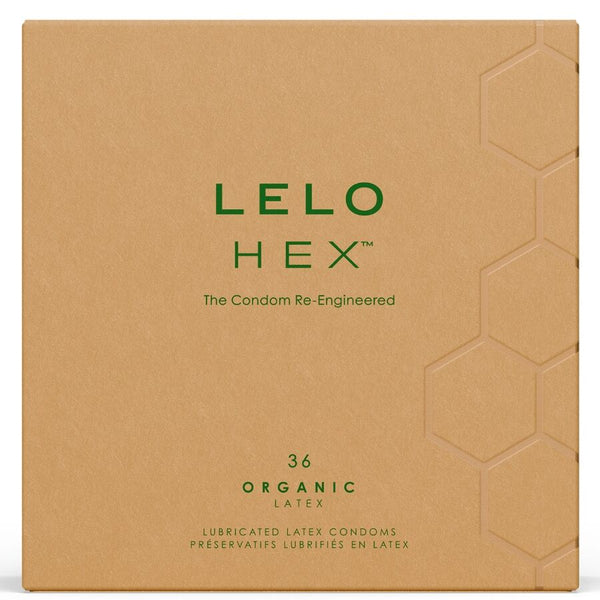 Lelo - Hex økologisk kondomboks 36 stk.