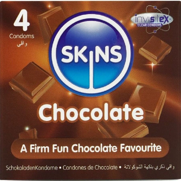Skins - Choklad Premium Kondomer Paket 4