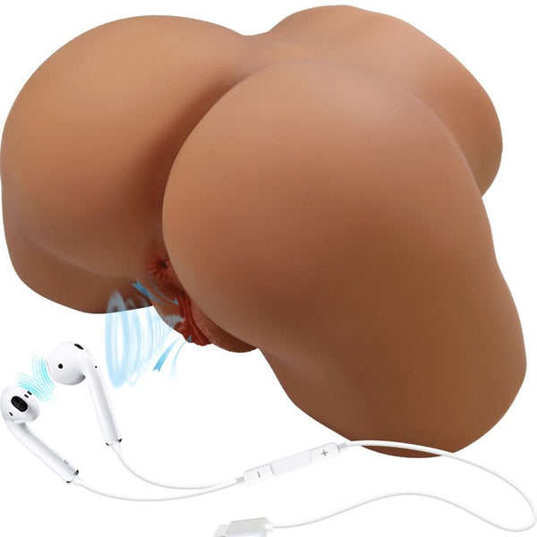 Crazy Bull - Geriann Realistisk Rumpevibrator Og Suger Med Lyd 5.5 Kg