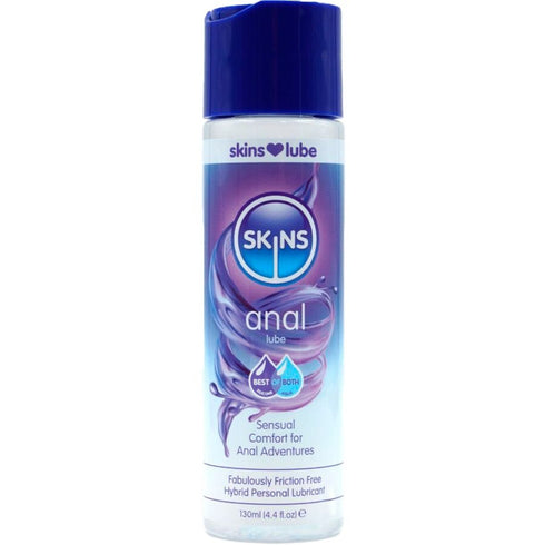 Skins - Anal Hybrid Water & Silicone-Based Lubricant 130 Ml