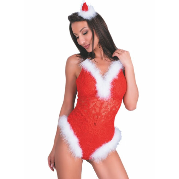 Livco Corsetti Fashion - Naughty Santa Lc 90706 julebody L/Xl