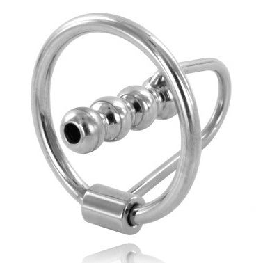 Metal Hard - Glansring Med Urinalplugg 30mm