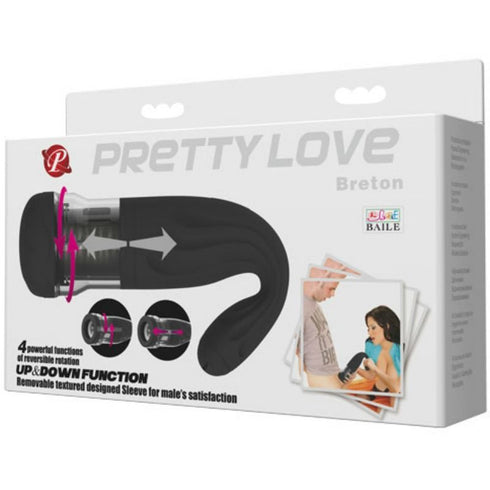 Pretty Love – Mannlig Breton multifunksjonell masturbator