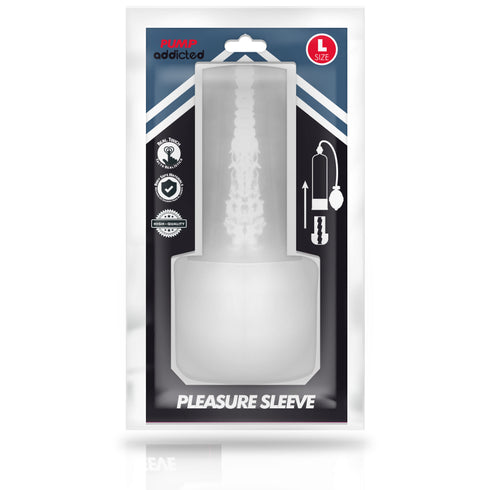 Pump Addicted - Pleasure Sleeve Masturbator Størrelse L
