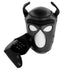 Darkness - Neoprene Dog Mask With ReMovable Muzzle m