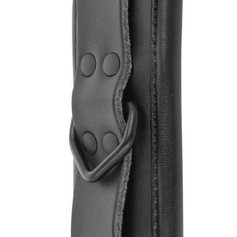 Darkness - Adjustable Black Leather Hands Handcuffs