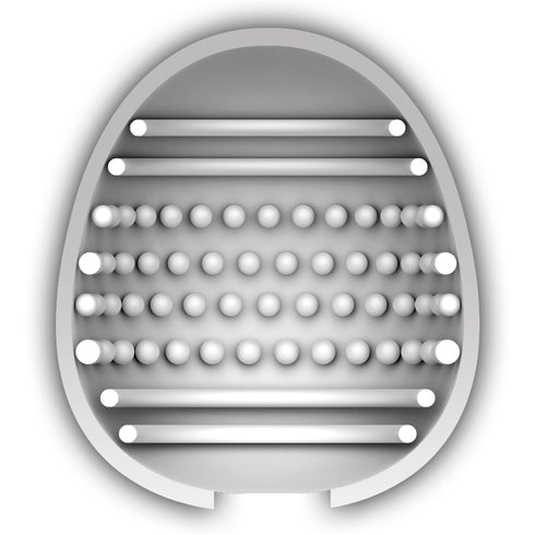 Jamyjob - Egg Masturbator Sort Versjon Diskret