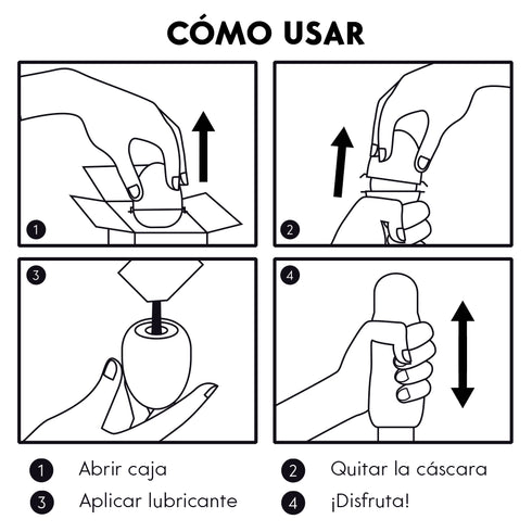 Jamyjob - Egg Masturbator Rød Versjon Diskret