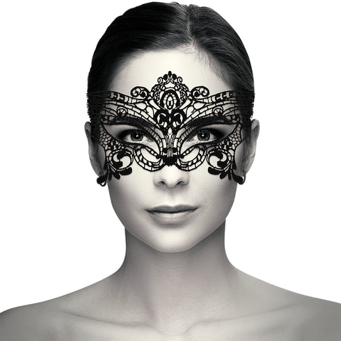 Coquette Chic Desire - Lace Mask Black