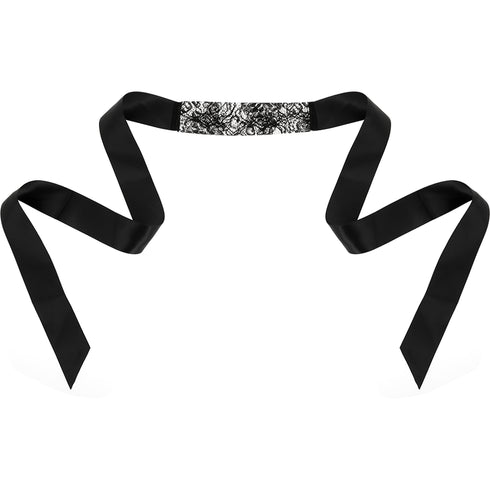 Coquette Chic Desire - Lace Mask Black