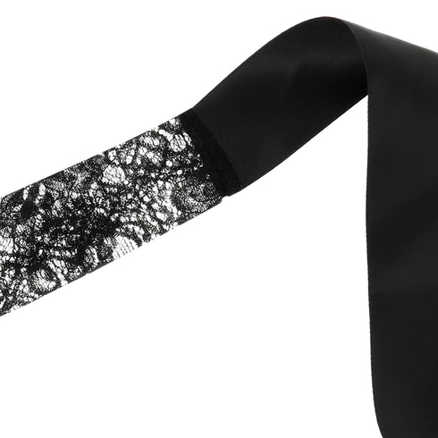 Coquette Chic Desire - Lace Mask Black