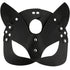 Coquette Chic Desire - Vegan Leather Mask With Bunny Ears
